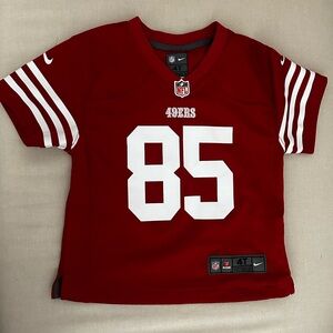 49ers Kittle jersey KIDS 4T - Niners